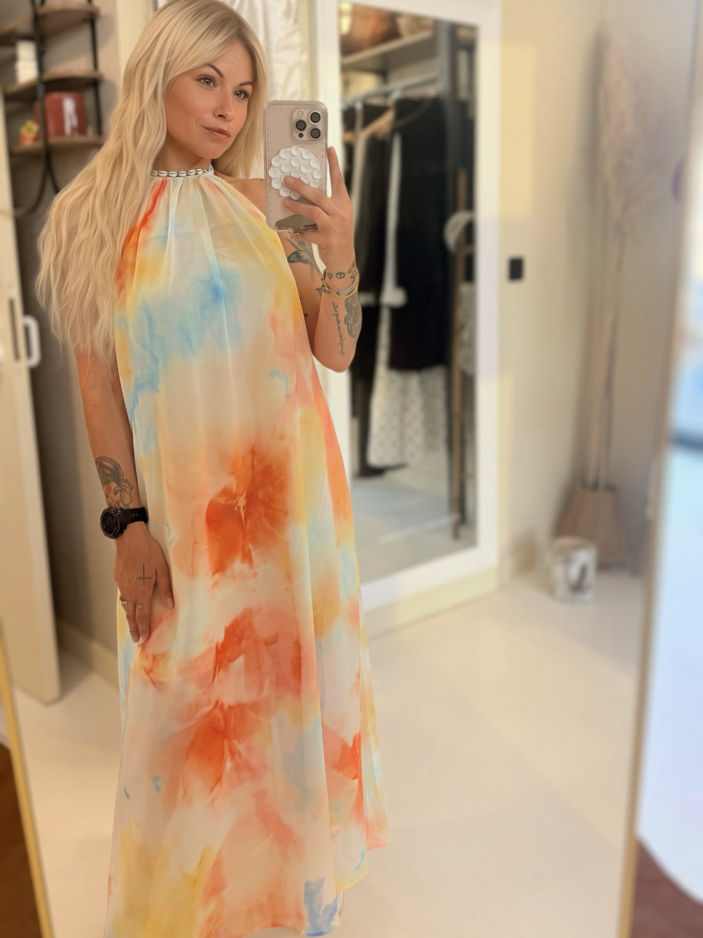 La robe Tie and Die
