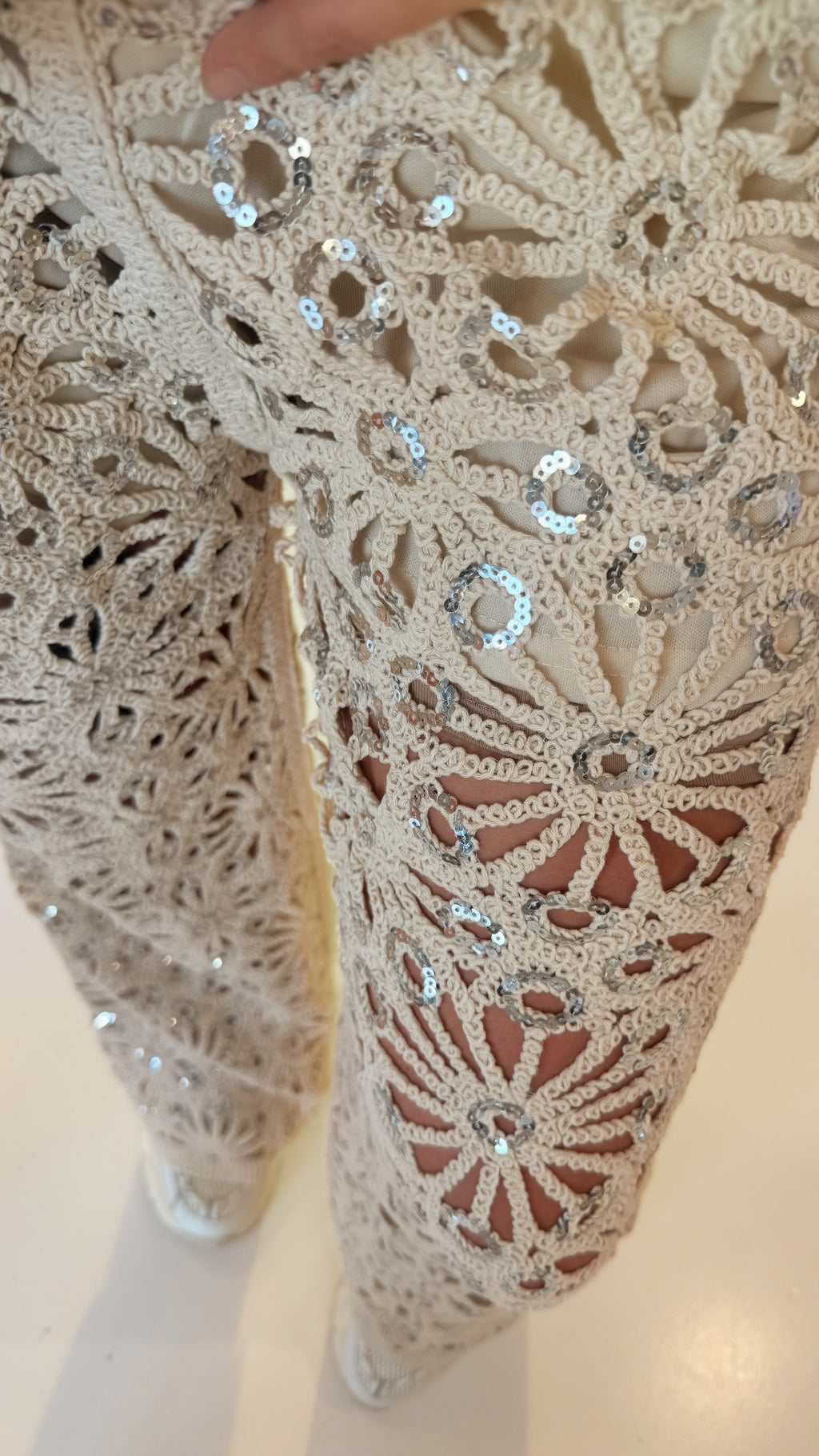 Pantalon crochet