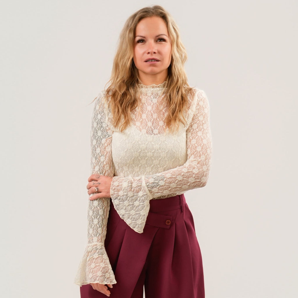 Blouse dentelle