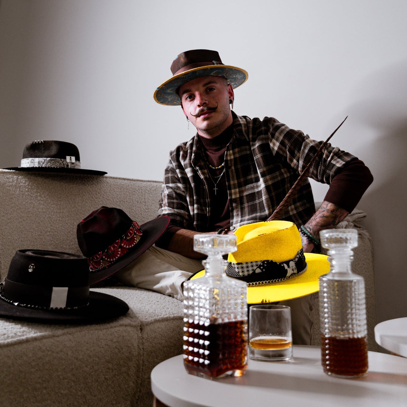 Chapeaux sur commande