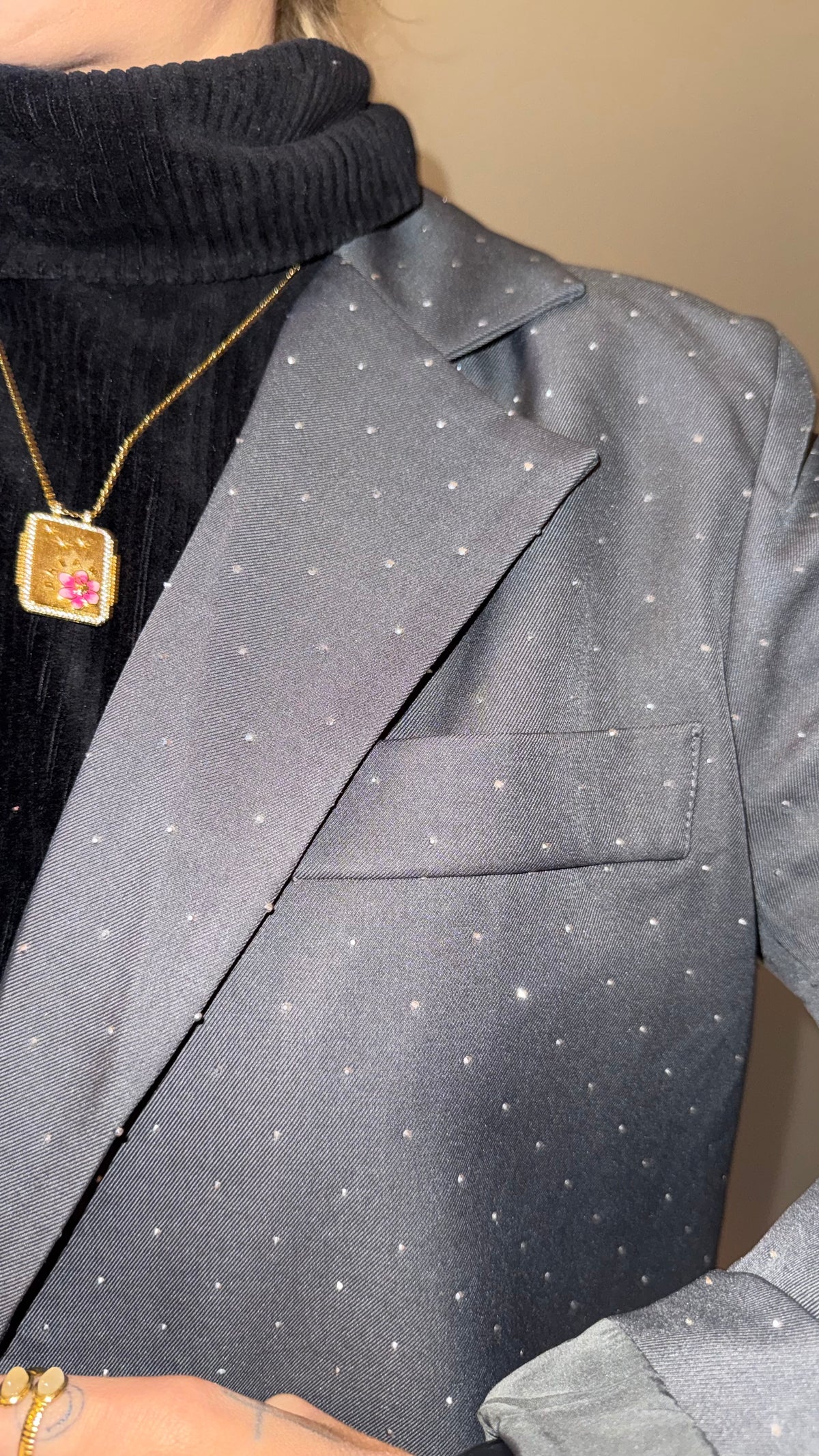 Blazer strass